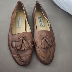 Vintage Etienne Aigner Women's Brown Leather Loafers